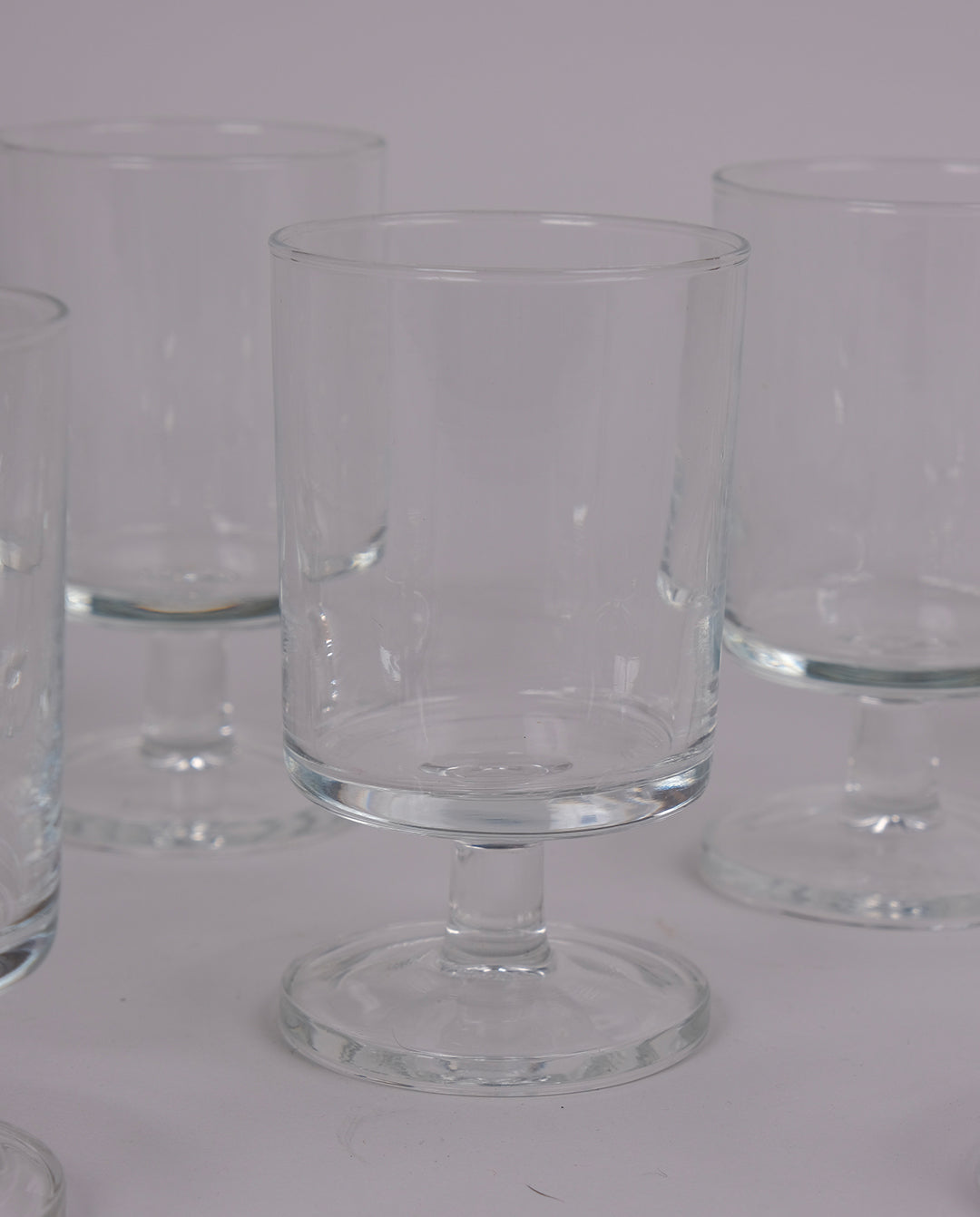 Verres à pied x7