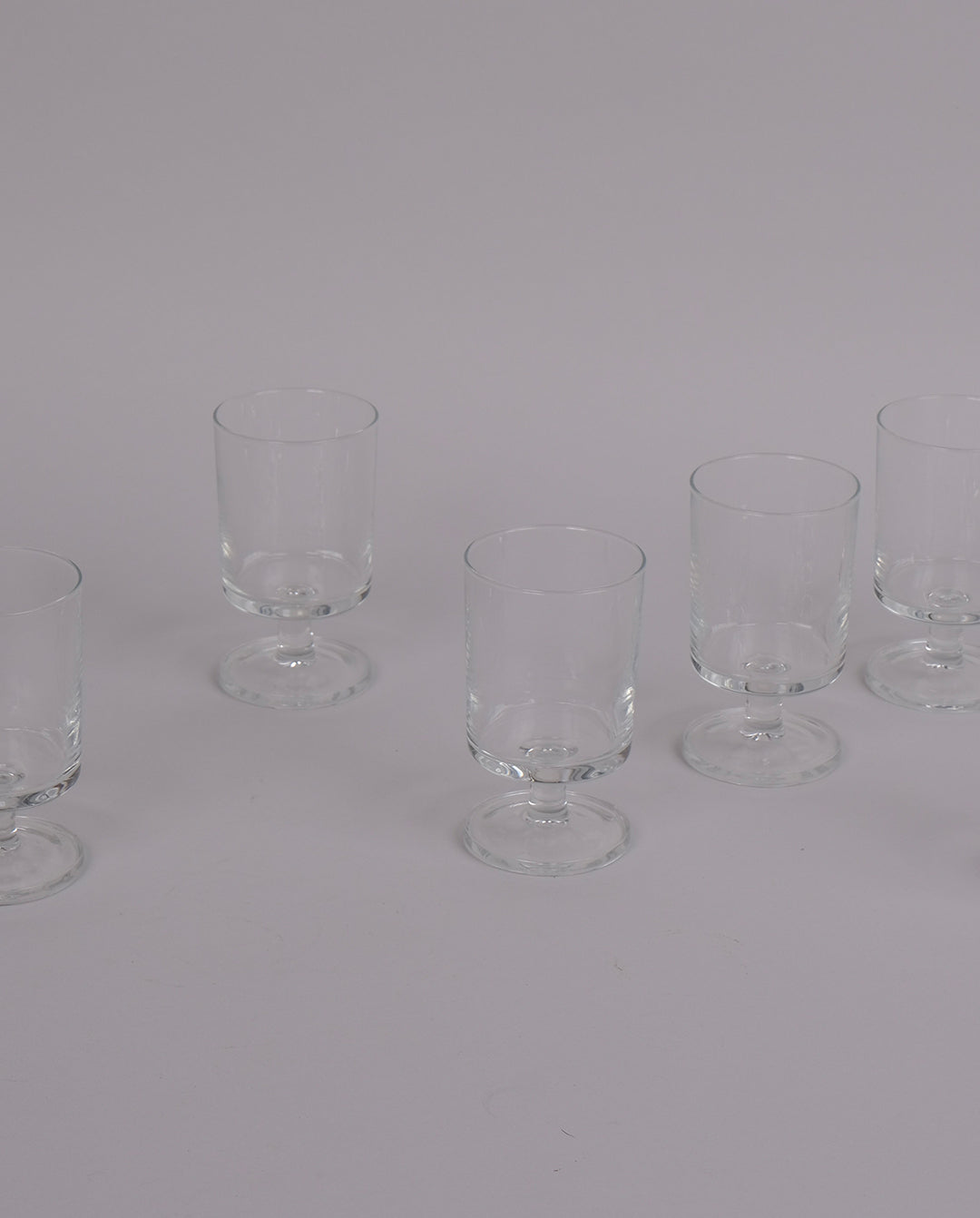 Verres à pied x7