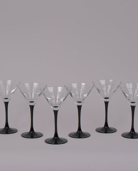 Verres à Martini x6