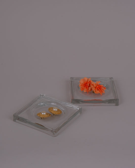 Vide poche en verre