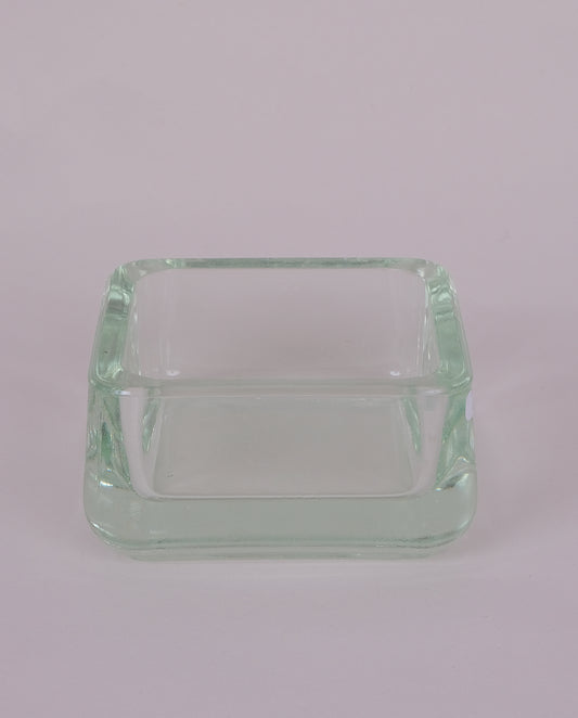 Vide-poche en verre pressé, dans le goût LUMAX, vintage
